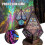 Battery Bohemian Mosaic Starry Sky Floor Projections Lamp Table Bedside Light 13
