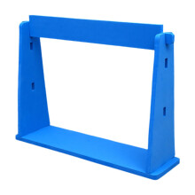 Speed Agility Hurdle Adjustable Height Training Equipment for Baseball and Basketball Workouts, Blue, Durable Design