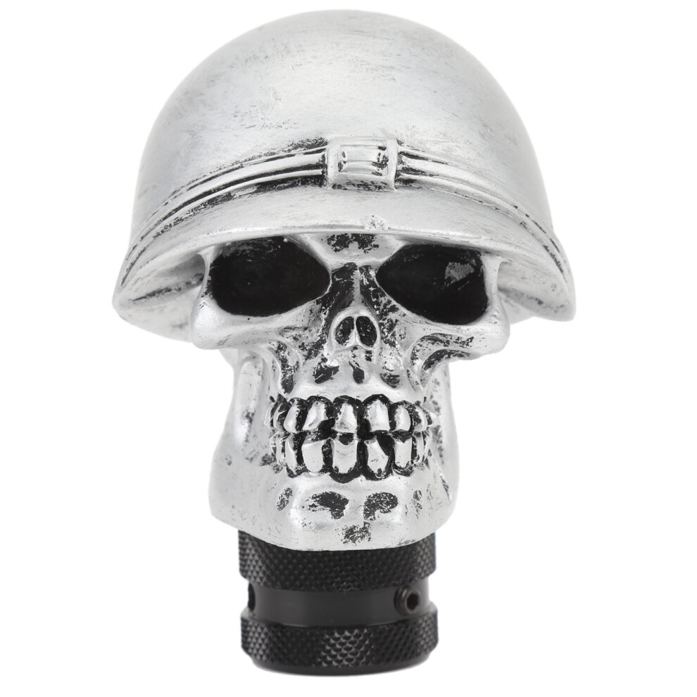 Skull Resin Shift Knob - 8Mm/10Mm/12Mm Adapters, Auto & Manual Fit 6951347628331