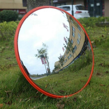 Convex Road Safety Mirror 30Cm for Shop and Office Use at Blind Spots and Angles - Durable and Impact-Resistant Design