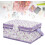 Sewing Tool Basket Double Layer Portable Needlework Organizer with Removable Tray for Thread Scissors and Accessories 3
