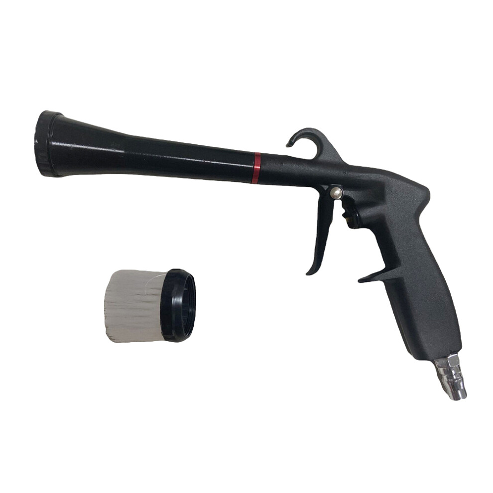 Car Cleaning Gun Dust Blower Alloy Black 28x18x6.5cm-image-OPC-PKD85M5-NEW