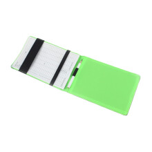 Golfing Scorebook Durable PU Scorecard Notebook Compact Design Lightweight for Easy Carrying Game Improvement Tracking