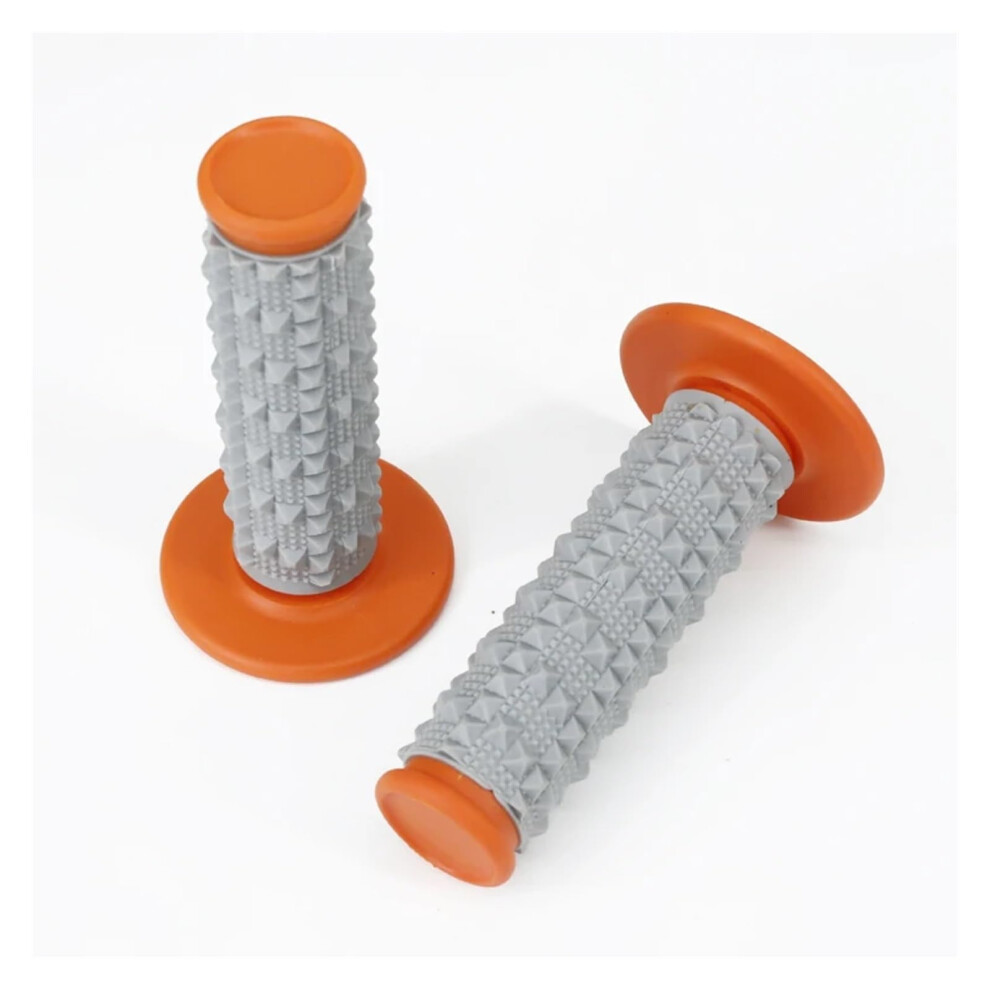 Handlebar Grips Motorcycle Mx Grip For Dirt Bike Enduro Supermoto Crf Yzf Wrf Kxf Klx Rubber Material Orange 9084446789188