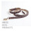 Basic Classic Luxury Padded Leather Dog Collar - Rust Proof Brass Lock for Large Medium Pets 4