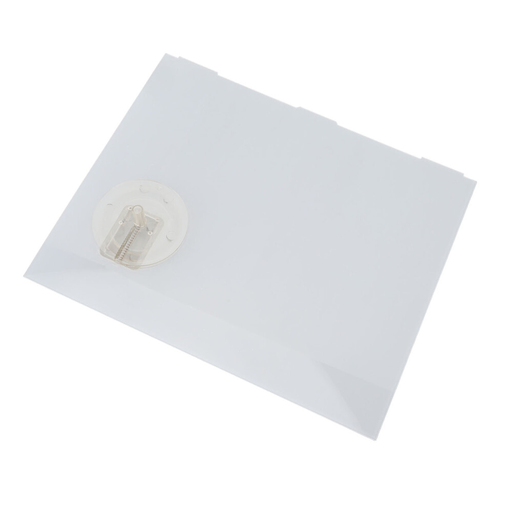 239061 Rv Door Slider 12Inch X 9.75Inch Clear Panel With Knob Opener 7661347644789