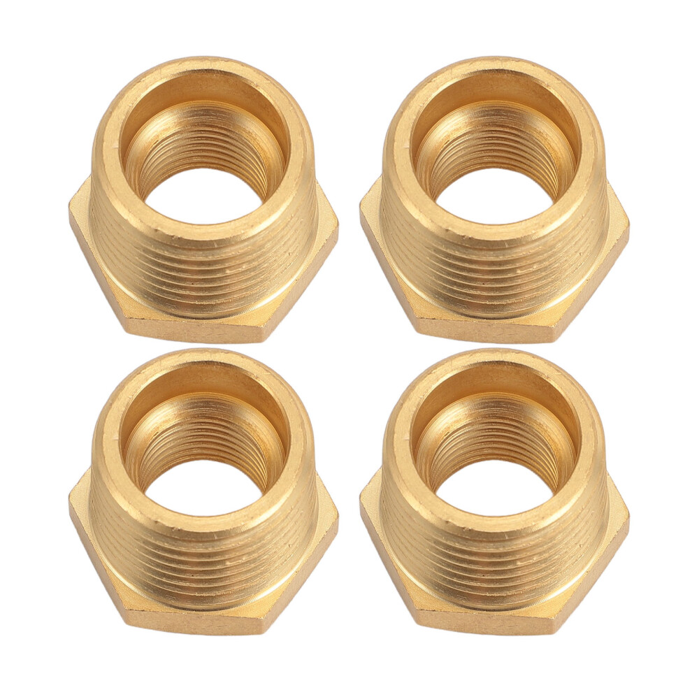 High Pressure 10Pcs Brass Npt Reducer 1/2 Inch Male To 1/4 Inch Female 8061347644908