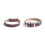 Basic Classic Luxury Padded Leather Dog Collar - Rust Proof Brass Lock for Large Medium Pets 7