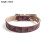 Basic Classic Luxury Padded Leather Dog Collar - Rust Proof Brass Lock for Large Medium Pets 6