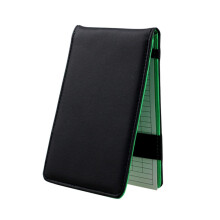 Golf Score Recording Notebook - Portable PU Scorebook for Golfers, Durable Stylish Scorecard Holder, Outdoor Use