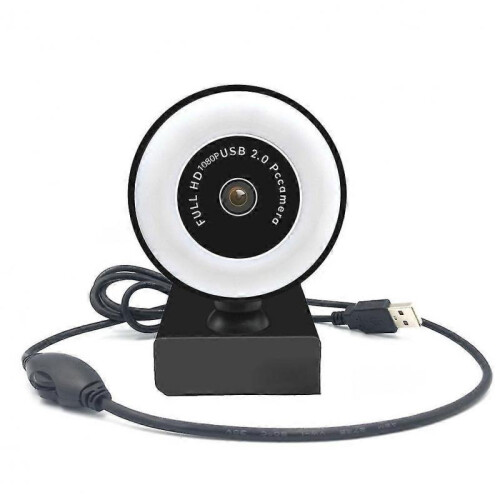 2k Fixed Focus-hd Webcam with Microphone Led Web Camera for Computer Pc Video Recording Webcam