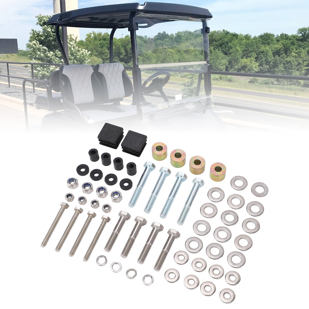 Suntop Hardware Kit 75465G01 For 54In E-Z-Go Golf Cart Sunroof 8421347651496