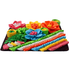 Dog Snuffle Training Mat for All Breeds - Colorful Sniff Pad for Natural Foraging Skills, Reduces Pet Boredom