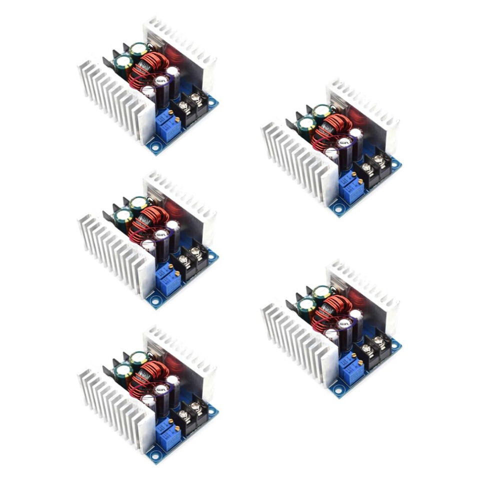 20A 300W Buck Converter Module Dc 6-40V To 1.2-36V Adjustable Voltage Regulator Power Supply 5Pcs Constant Cc Cv 9084446789416