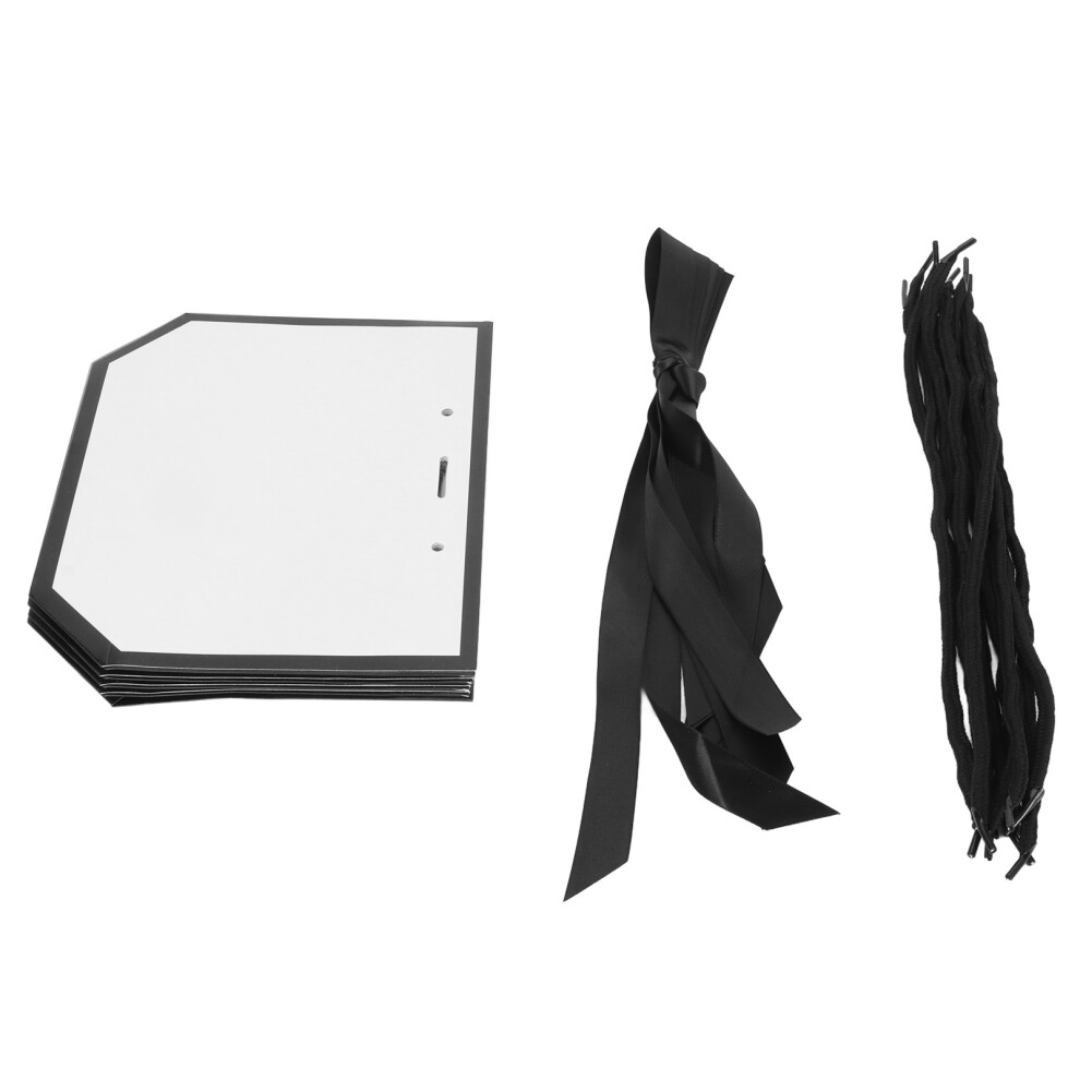 10Pcs Gift Bags Stylish Elegant Black Edges On-image-OPC-PKD88DG-NEW