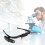 Folding Magnifying Glass Clip-On Precise Magnifier Flip Loupe 2