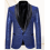 (M)Mens Sequin Glitter Wedding Party Shawl Collar Blazer Jacket 1