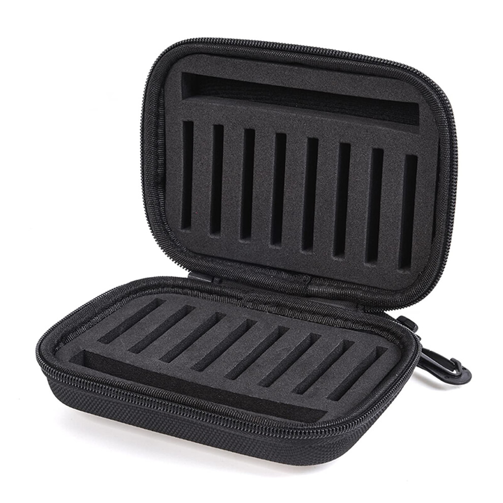 Fishing Fly Bag Pouch Shockproof Tackle Storage Case for Lures with Clamp Holder, 6.3x4.3x2.0 Inch, Durable Design-image-OPC-PKD87ZT-NEW