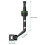 Green 360 Rotation Adjustable Phone Holder Car Rearview Mirror Mount Multifunction 2