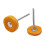 Cloth Wheel Polishing Head With-    White handle 2.35mm 4