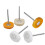Cloth Wheel Polishing Head With-    White handle 2.35mm 5