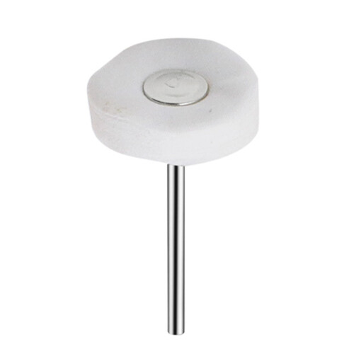 Cloth Wheel Polishing Head With-    White handle 2.35mm