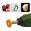Cloth Wheel Polishing Head With-    White handle 2.35mm 7