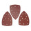 Polishing Sanding Sandpaper Self-adhesive Triangle Delta-50Pcs 5