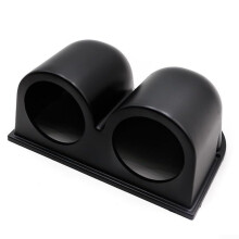 Automobile Dashboard Gauge Holder 52mm ABS Plastic Design for Secure Fit, Universal Compatibility, Durable Construction