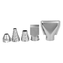 5-Piece Hot Air Gun Nozzles Stainless Steel Heat Blower Tip