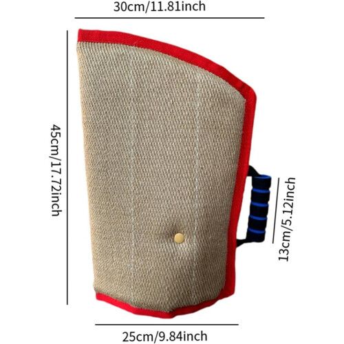 Dog Bite Sleeve for Training - Heavy Duty Interactive Bite Resistant Sleeve with Red Edge for Professional Dog Training 1