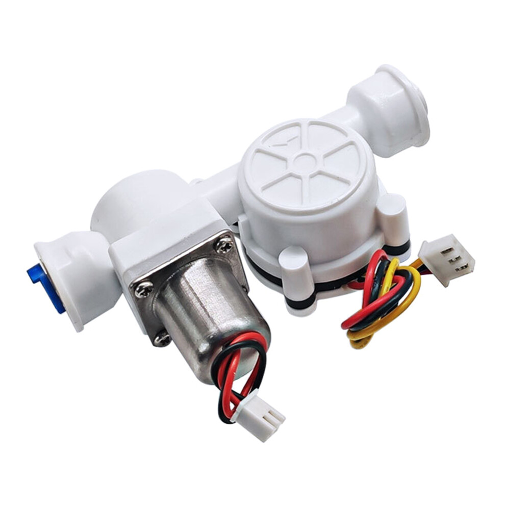 Water Flow Sensor Switch Hall Effect Liquids Flowmeter Watch 7754000089154