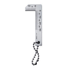0-30mm Chamfer Gauge Stainless Chamfered Ruler 0.5mm Scale