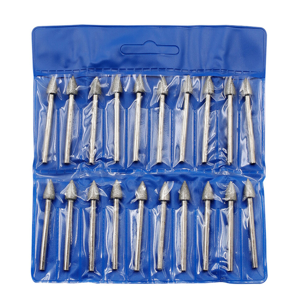 20X Grinding Head Burr Set For Grinding Engraving Cutting Lines 7754000089482