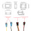 Flow Sensor Digital Display Flow Gauge Quantitative Control 3