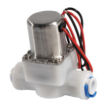 1/4" Plastics Solenoid Valve Pressure 0.02-1.0Mpa Used for Water