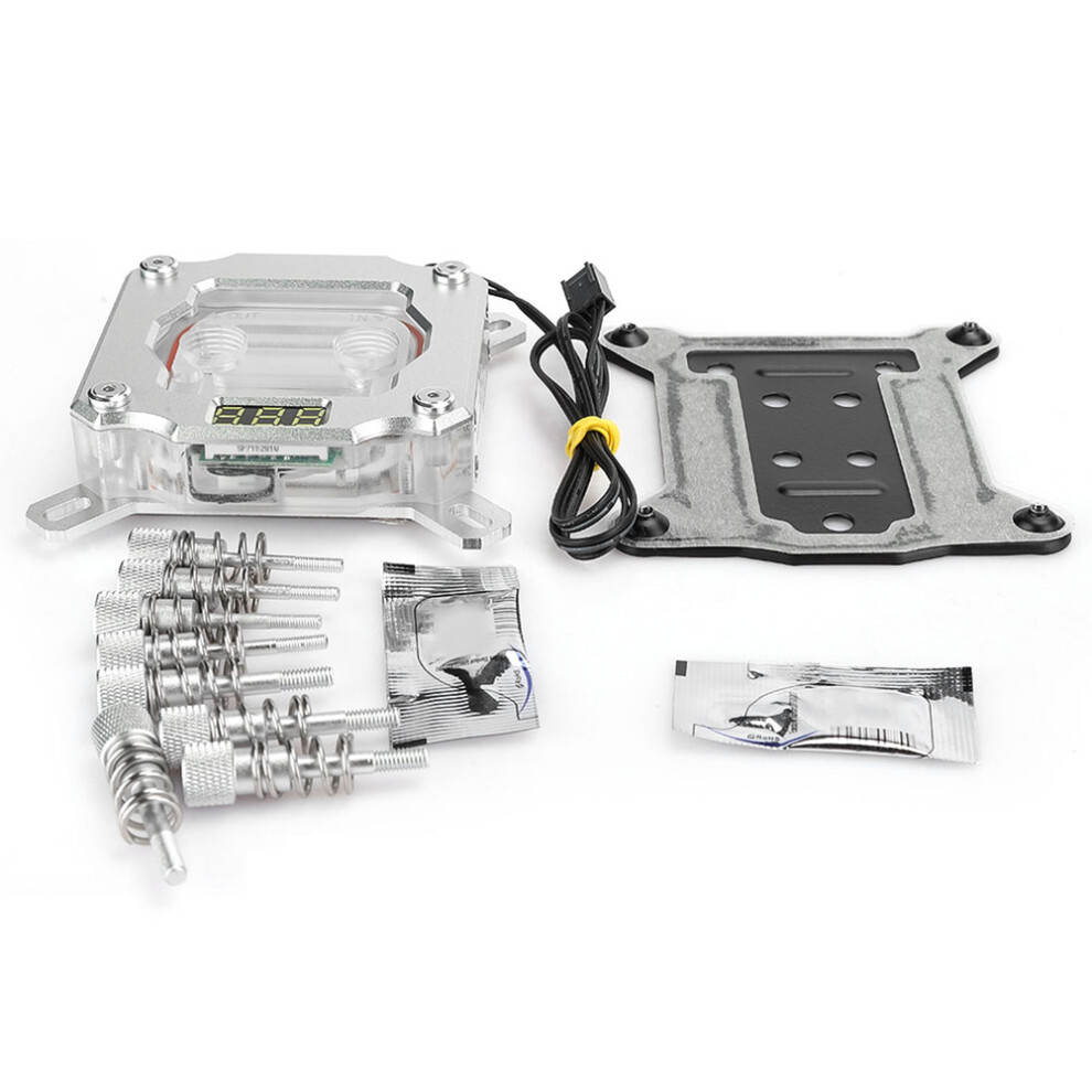 Computer Cpu Water Cooling Block Waterblock With 8320539970929