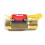 Hall Effect Liquid-Water Flow Sensor Counter 4 Points Copper 6