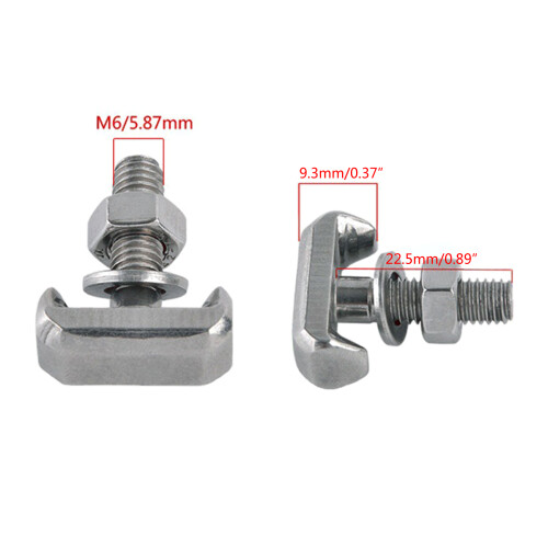 Battery Terminal T-Bolt Battery Cable Terminal M6 Battery Cable 2
