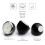 Small Round Thermometer Stick-on Temperature Gauge / F Display 5