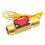 Hall Effect Liquid-Water Flow Sensor Counter 4 Points Copper 5