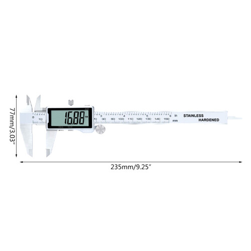 Stainless Steel Digital Caliper-Vernier Micrometer-Electronic 2