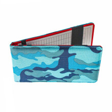 Golf Scorecard Book - Portable Oxford Cloth Golf Journal Notebook with Pencil, Club Yardage Tracker, Durable Design