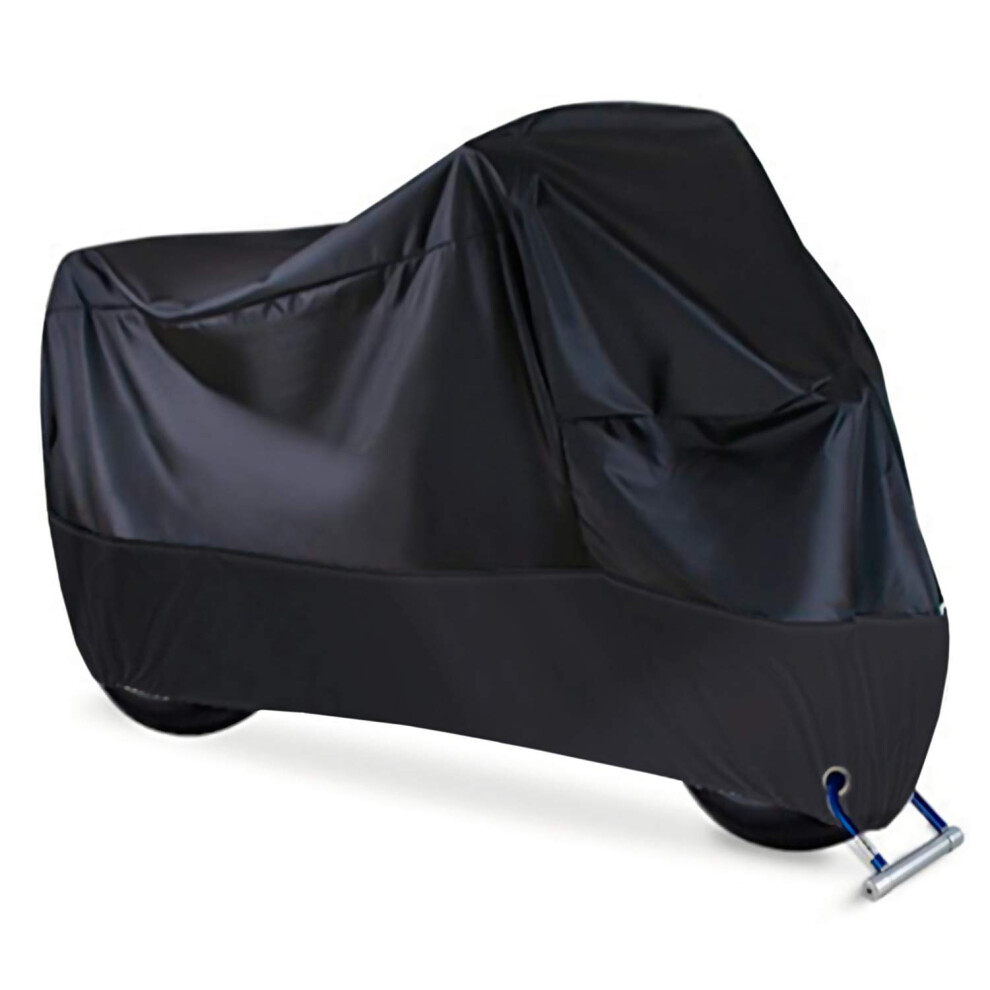 Motorbike Waterproof Cover 210T Heavy Duty for All Weather 4XL 116"x55"x43" for Harley Honda-image-OPC-PKD8CMP-NEW