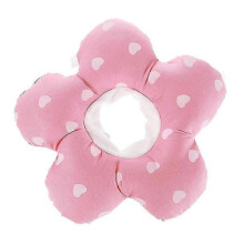 Cat Recovery Collar, Soft Pet Collar Adjustable Protective Wound Healing Collar After Surgery, Cute Flower Neck Pillow Prevent From Licking, Biting, S