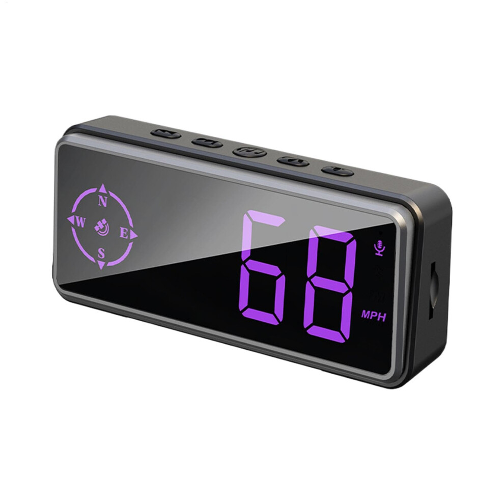 Gps Speedometer Mph | Wireless Hud Digital Speed Meter With Overspeed Alarm | Lcd Display For Cars And Driving 6447073516931