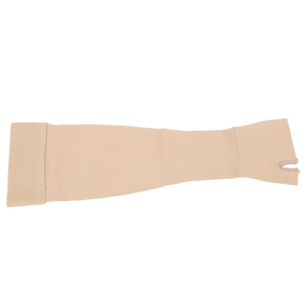 L Size Graduated Compression Arm Sleeve 30-40mmHg with Thumb & Palm Support