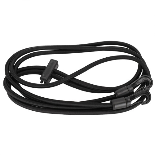 Elastisches Nylon-Halsteil für Pferde mit Ganasche, 3m Zugleine 1