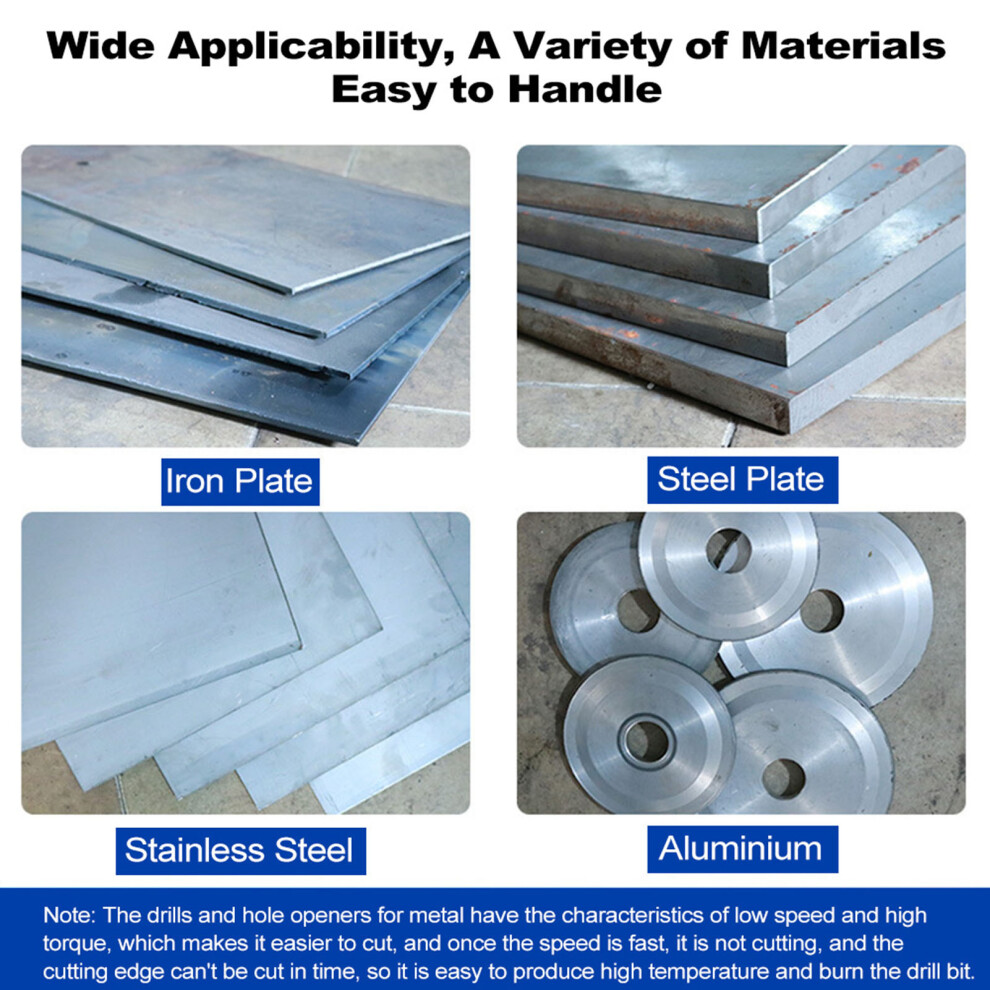12-Piece Alloy Steel Carbide Hole Saw Kit 16-50mm for Metal-image-OPC-PKD8FXK-NEW
