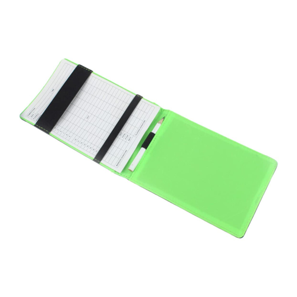 Golf Scorecard Holder 2pcs Portable Score Pad Stylish Functional Lightweight Durable for Golfing Accessories-image-OPC-PKD8GKT-NEW